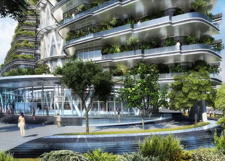 Agora Garden by Vincent Callebaut - - FGIdeas.org