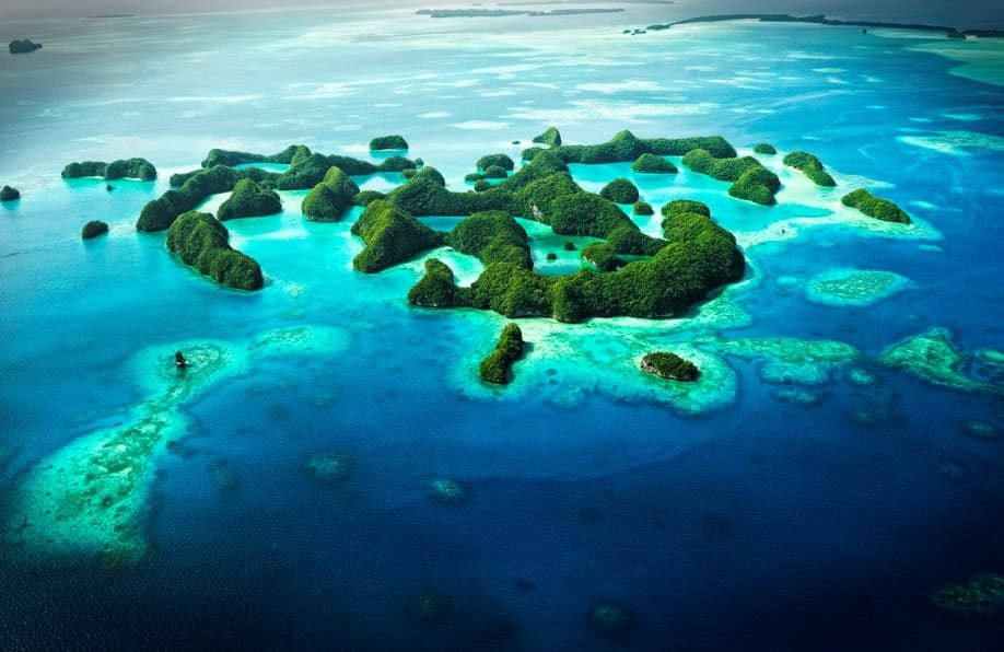 Beautiful Tropical Paradise of Palau Islands - - FGIdeas.org