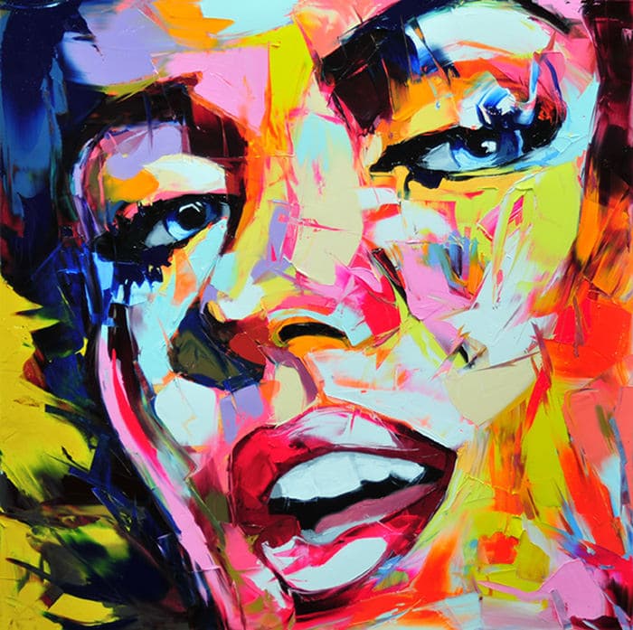 Palette knife portraits by Françoise Nielly - - FGIdeas.org