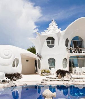 The Seashell House In Mexico - - FGIdeas.org